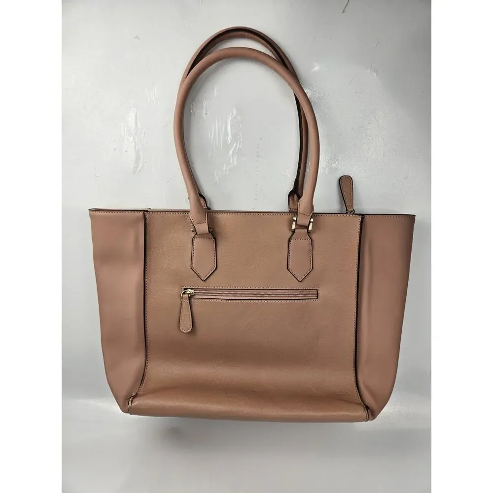 Target Mossimo‎ Purse Tote Pink/Tan